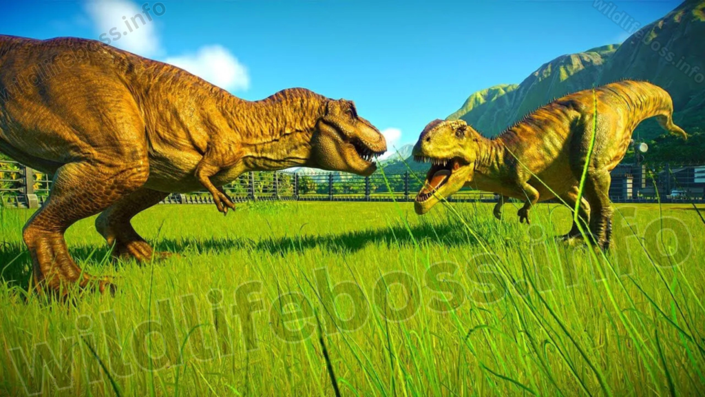 Giganotosaurus Vs Tyrannosaurus rex