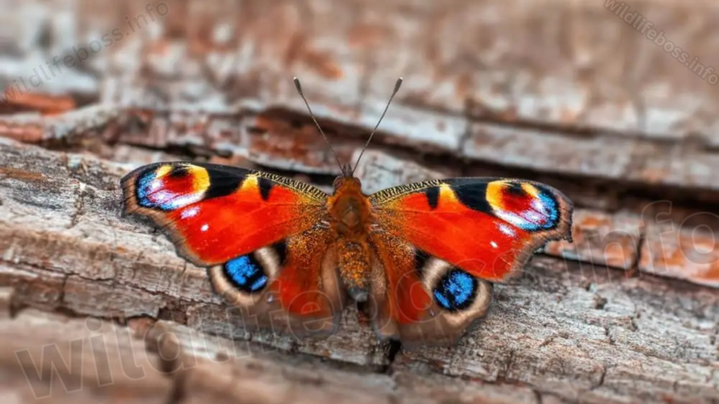 peacock butterfly