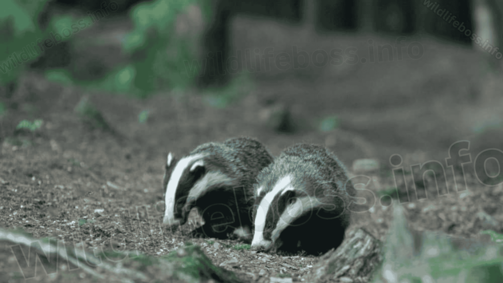 European badgers